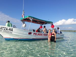 Boat Diving in Cozumel Mexico